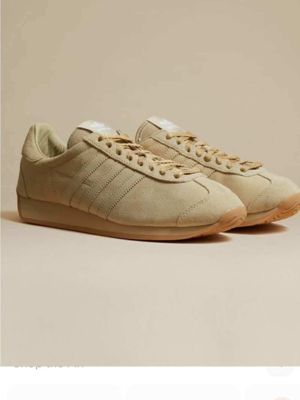 KHAITE x adidas Country OG 'Savannah Gum
